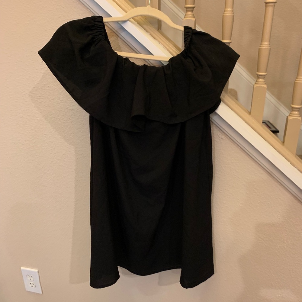 NWOT French connection off shoulder dress XS